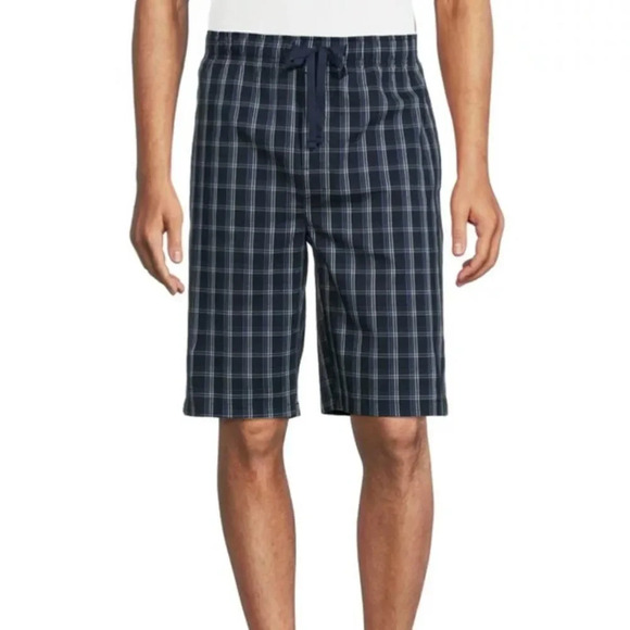 Hanes Men's and Big Men's Woven Stretch Sleep Jam Shorts, 2-Pack 2XL NWOT - Picture 7 of 9